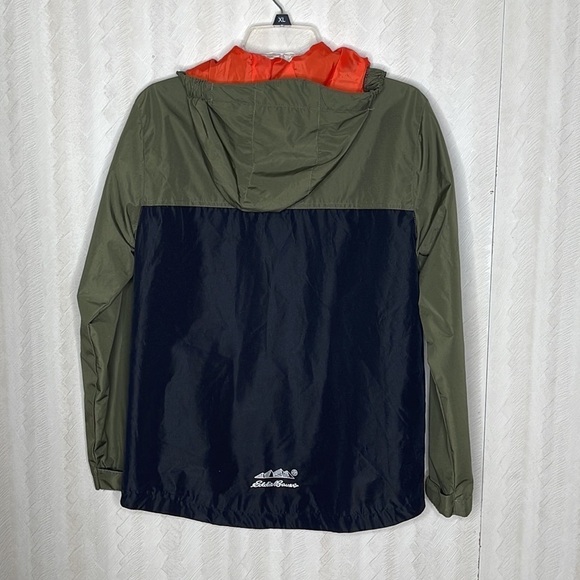 EDDIE BAUER Lightweight kids rain Jacket Size L - Picture 3 of 4